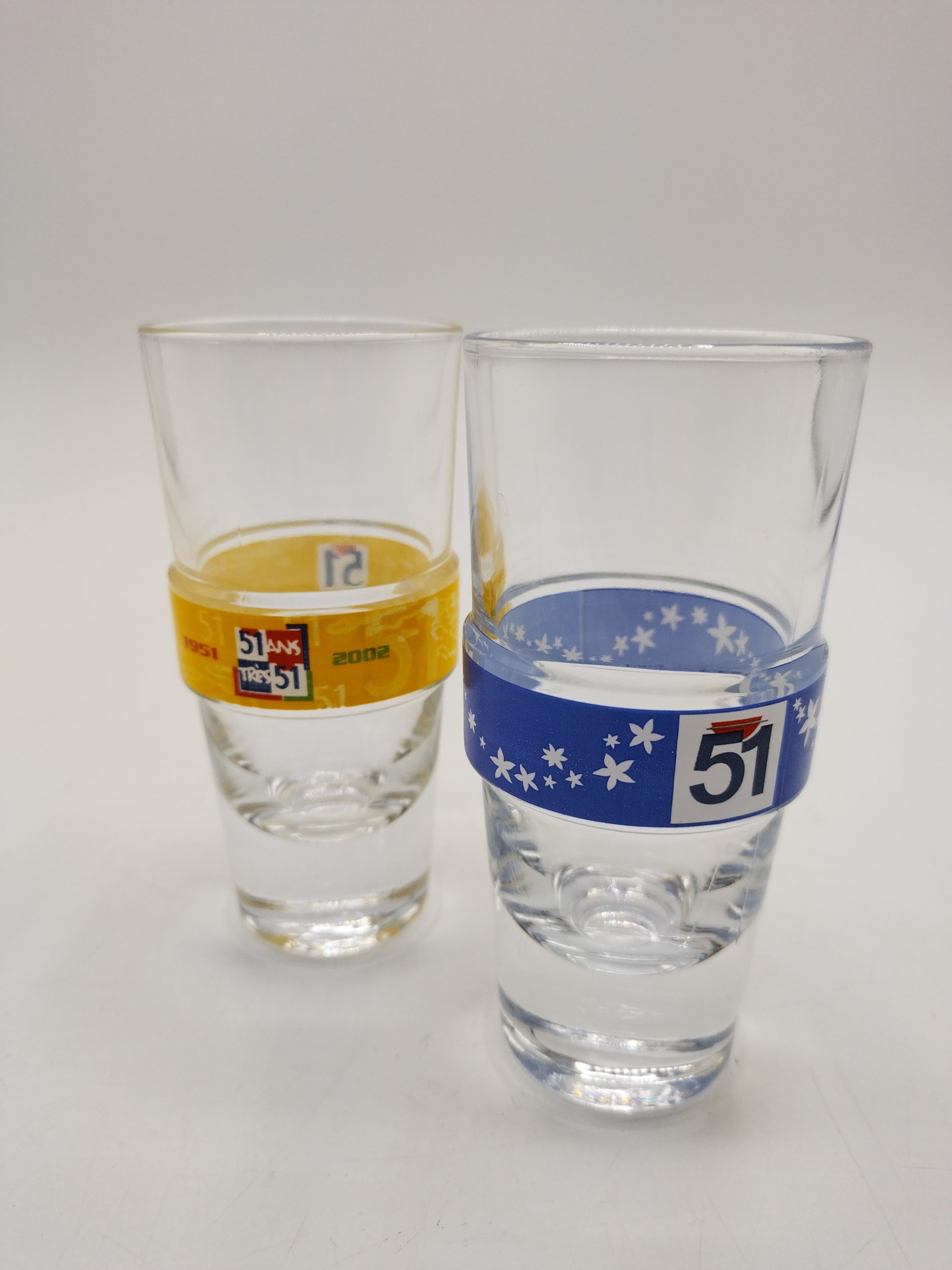 Duo de verres à pastis 51 édition 5 ans - Ressourcerie Histoires