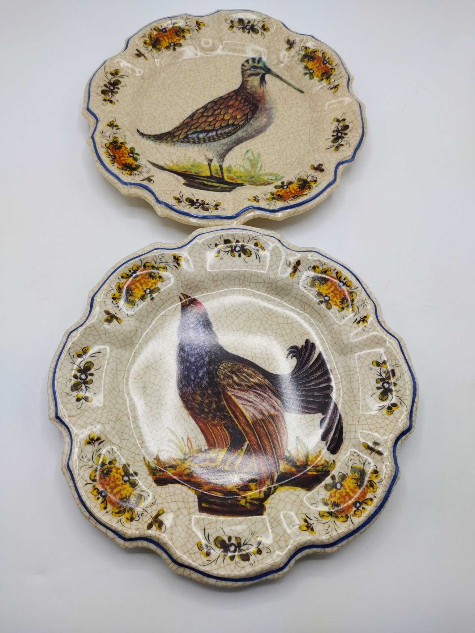 Vintage MCM Orchard Ware Cherry Hand-Painted Dinnerware. Made in U.S.A