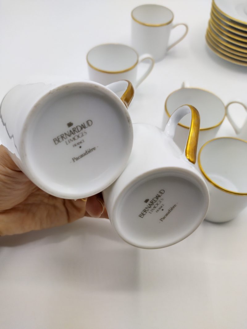 Service 50 pièces porcelaine Bernardaud Limoges Smyrne – Image 6