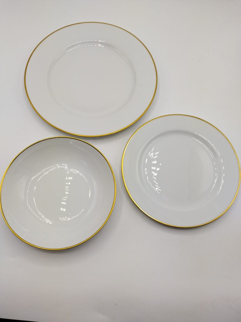 Service 50 pièces porcelaine Bernardaud Limoges Smyrne – Image 4