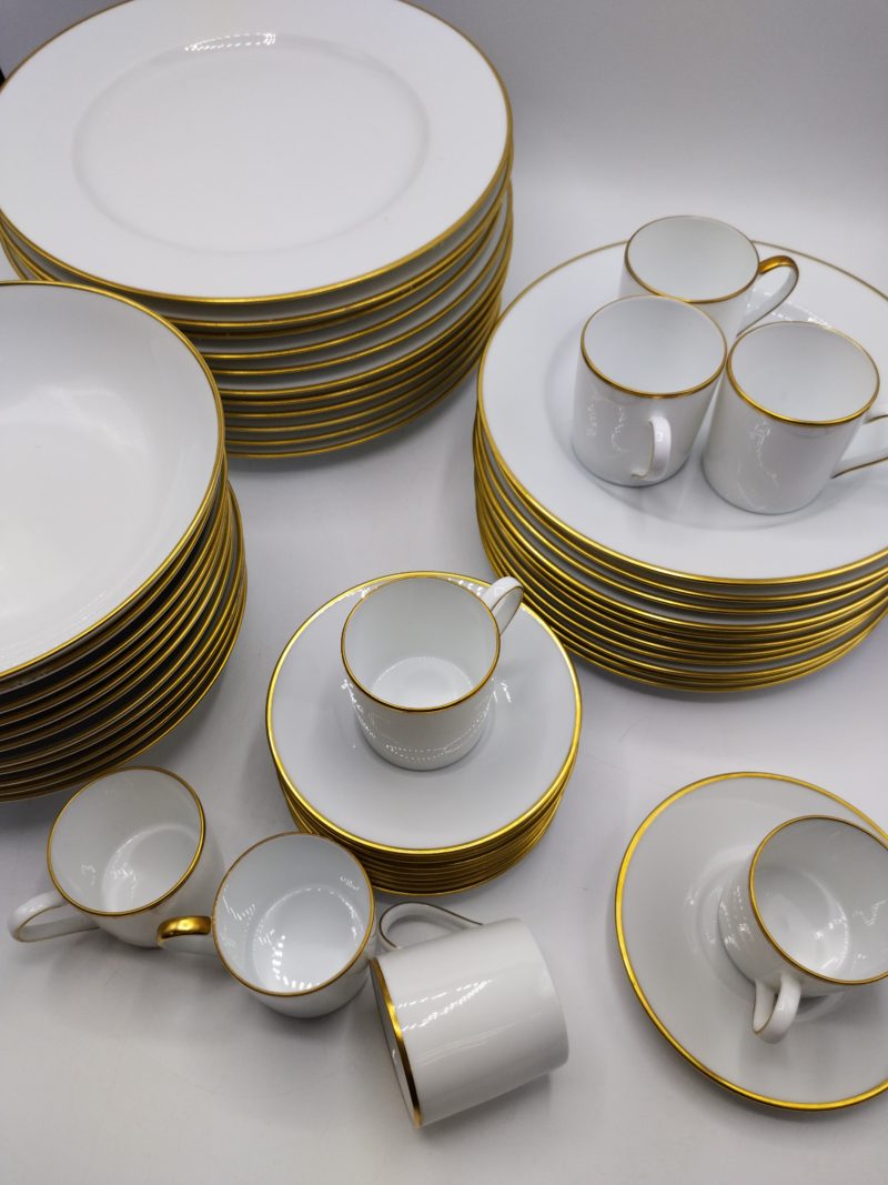 Service 50 pièces porcelaine Bernardaud Limoges Smyrne – Image 2