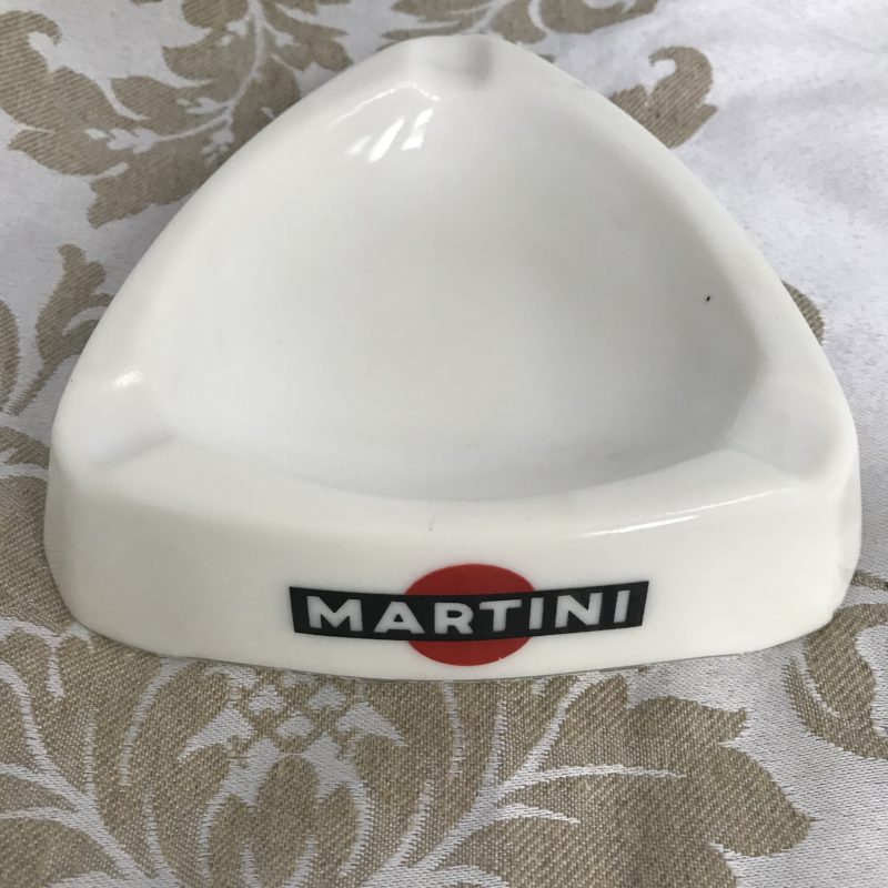 cendrier martini blanc