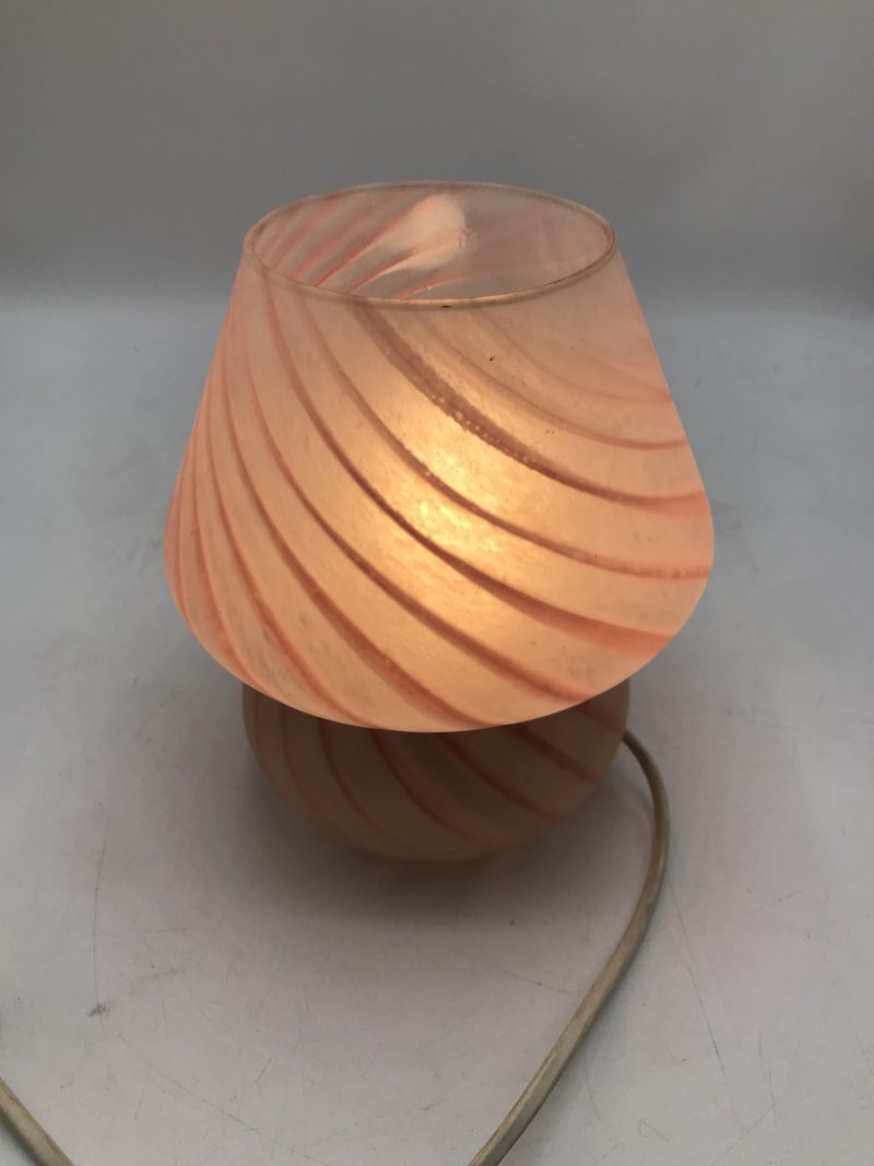 lampe petite champignon Murano