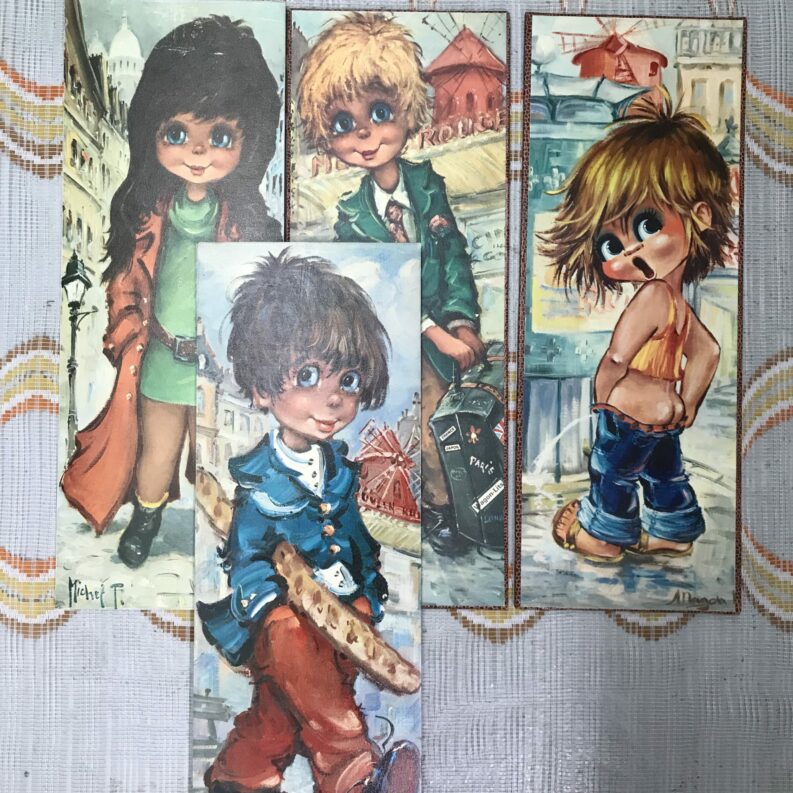 lot plaques Michel thomas