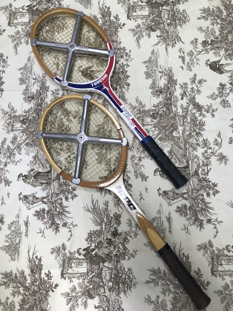 lot raquettes tennis vintage