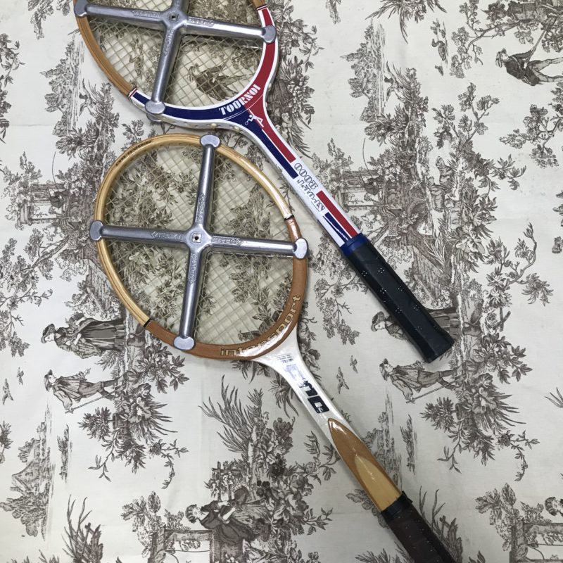 lot raquettes tennis vintage