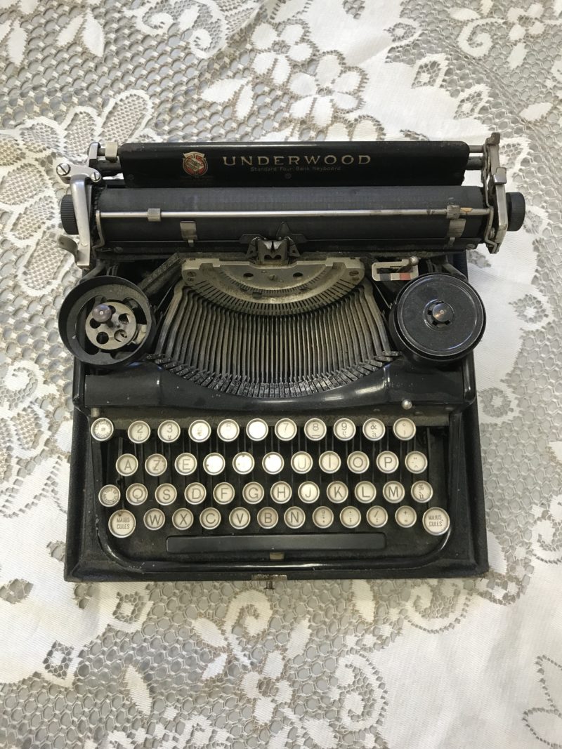 machine à écrire UnderWood