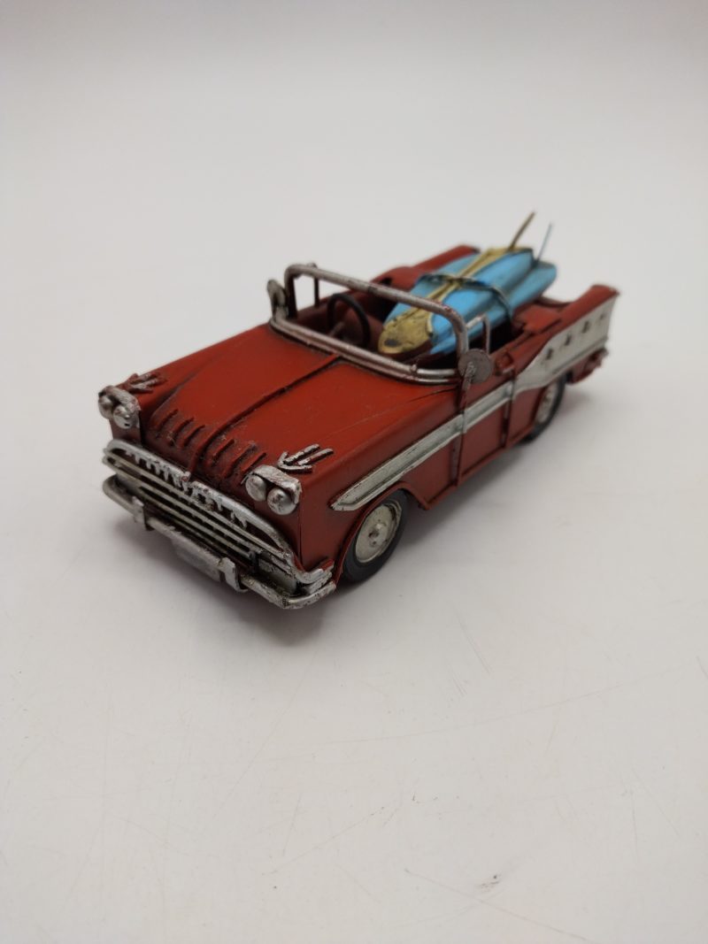 Réplique voiture miniature de collection décapotable et planches de surf – Image 4