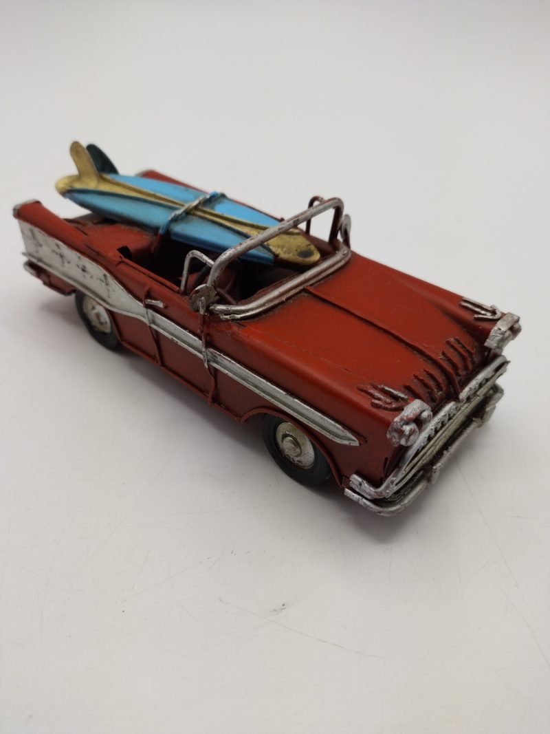 Réplique voiture miniature de collection décapotable et planches de surf – Image 5