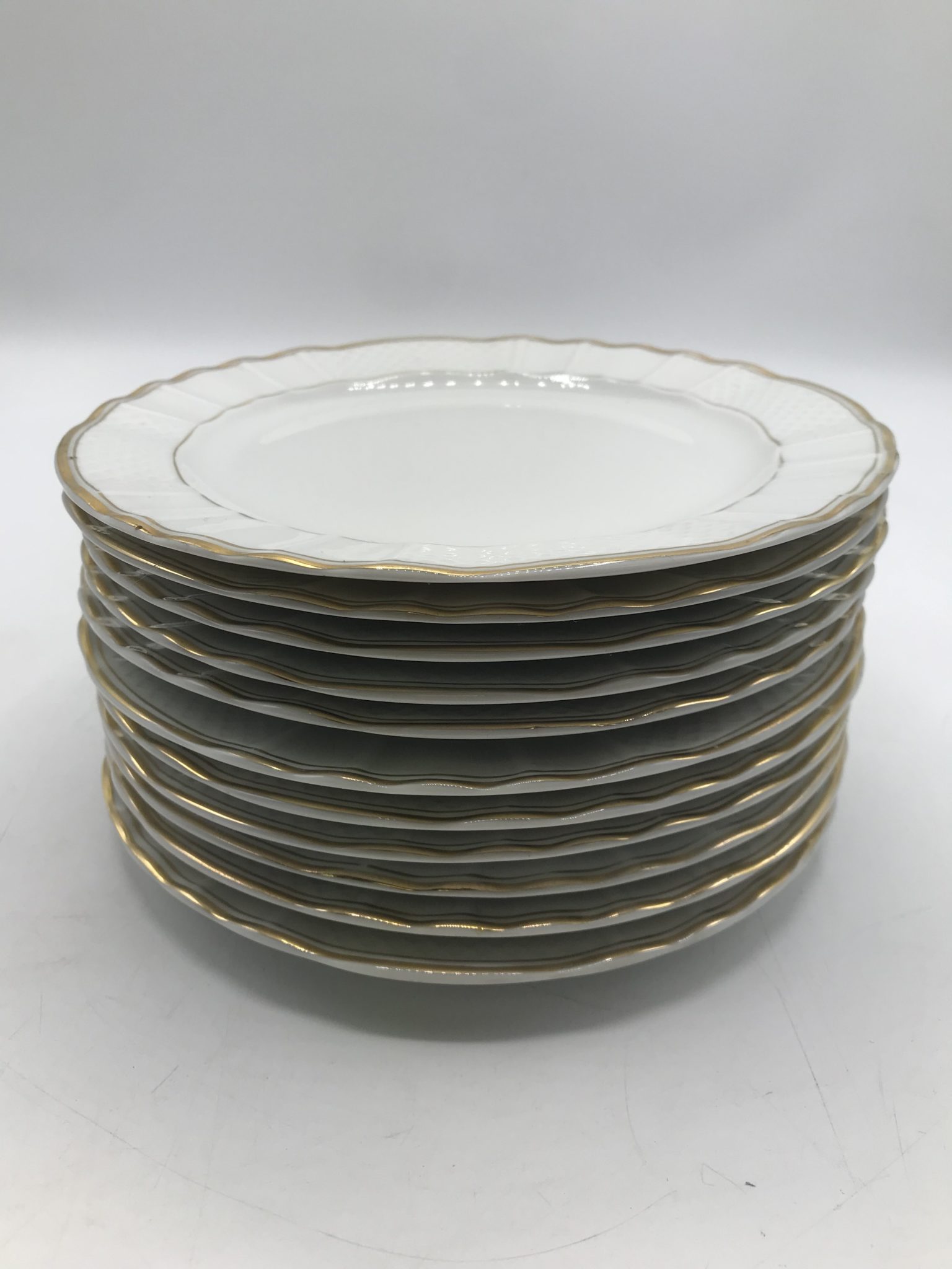 Lot de 11 assiettes creuses Edelstein Bavaria - modèle Maria Theresia (2