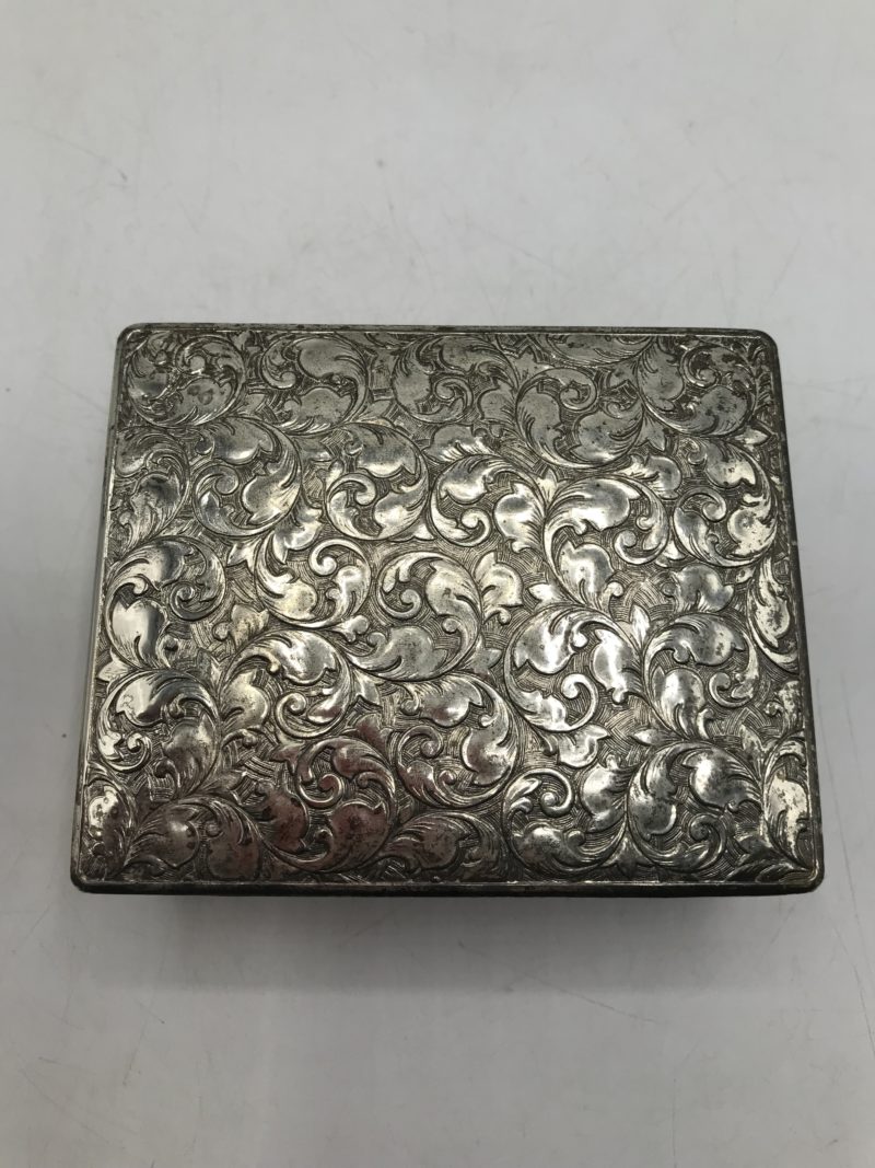Lot de 2 Boites à bijoux en métal argenté – Image 5