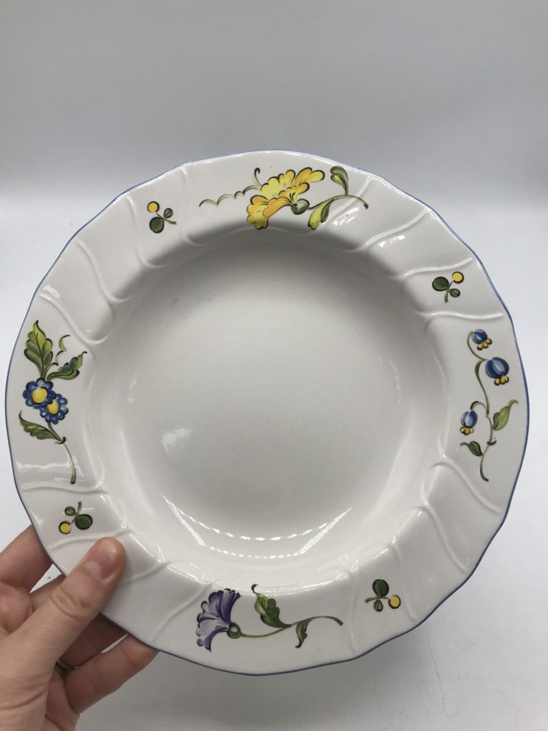 4 assiettes Villeroy et Boch Diamant