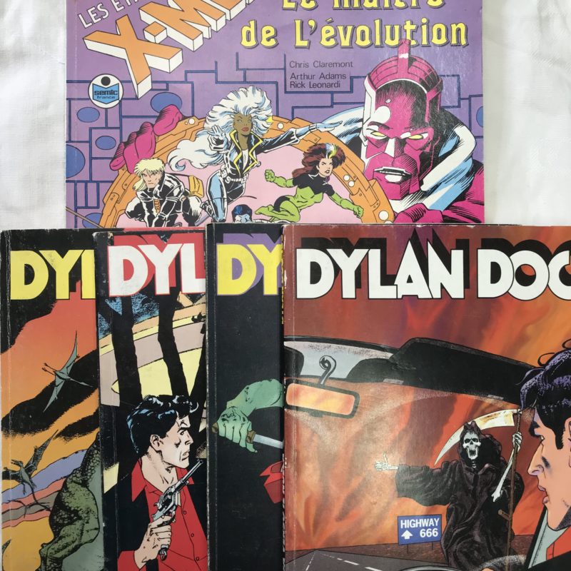 lot de 5 bd x-men dylan dog