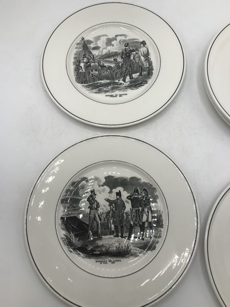 lot de 6 assiettes villeroy et Boch 1809