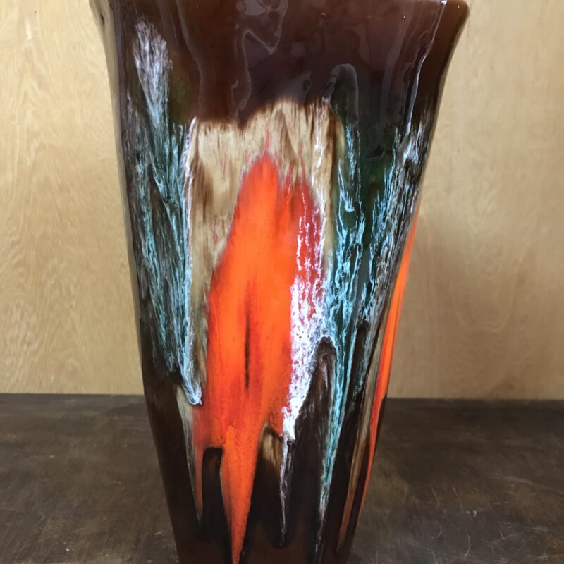 vase Vallauris flammé