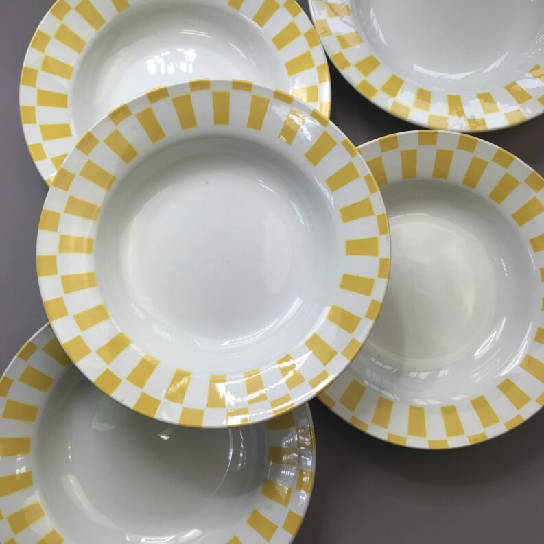 Lot de 5 assiettes creuses Prehat