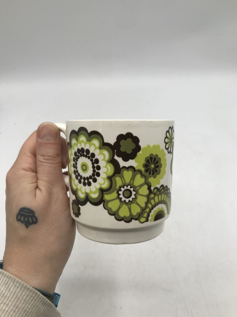 Mug années 70 vintage