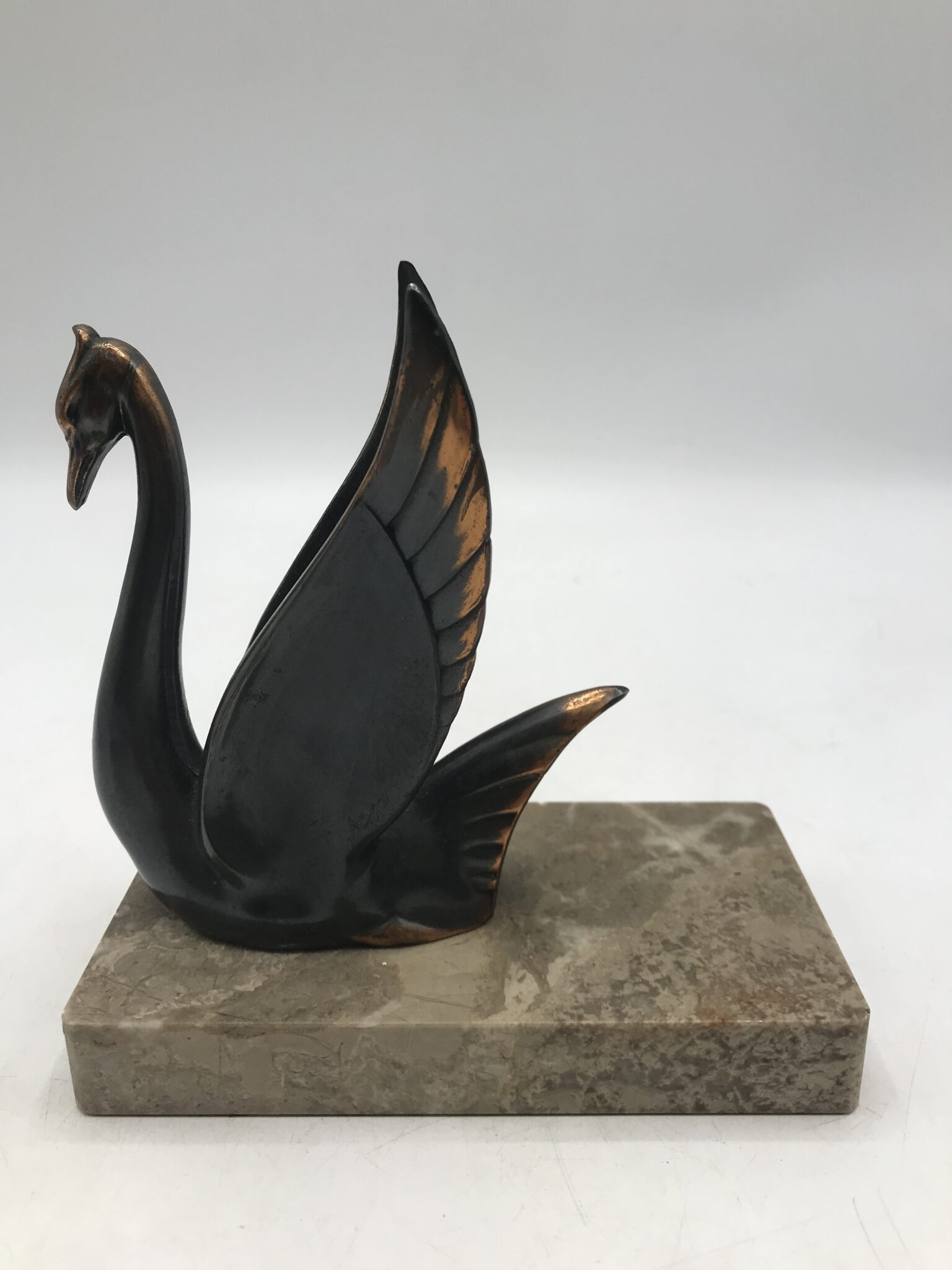 Cygne Régule Vide-poche / Cendrier - Objet Décoratif Vintage France