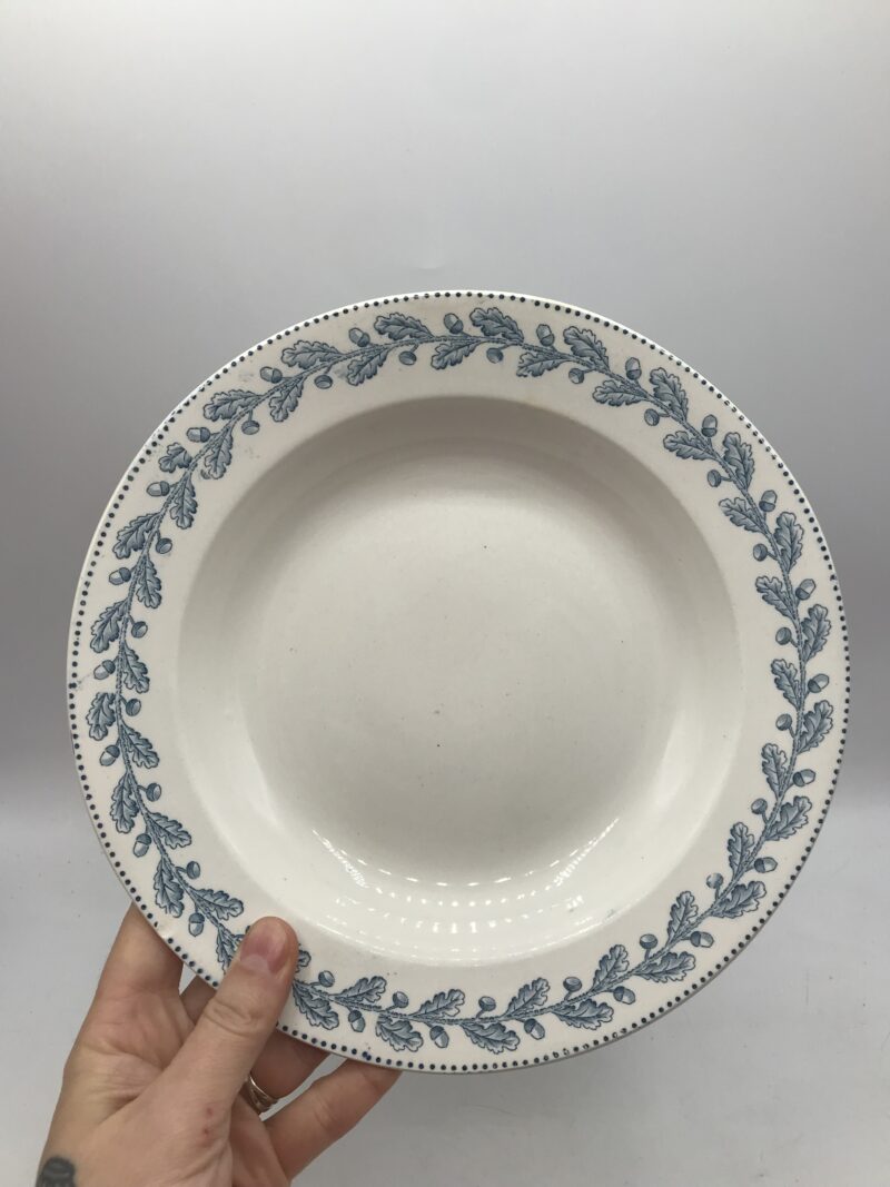 Lot de 4 assiettes creuses Sarreguemines "Chène" – Image 4