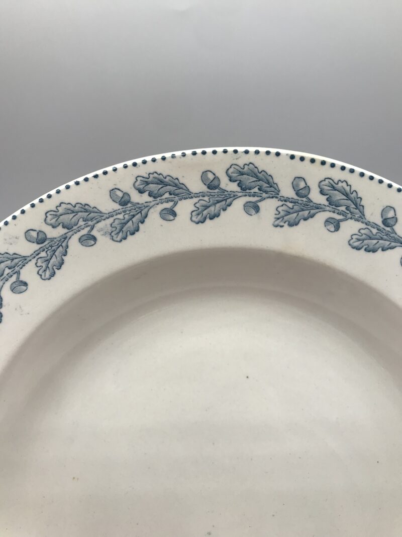 Lot de 4 assiettes creuses Sarreguemines "Chène" – Image 6