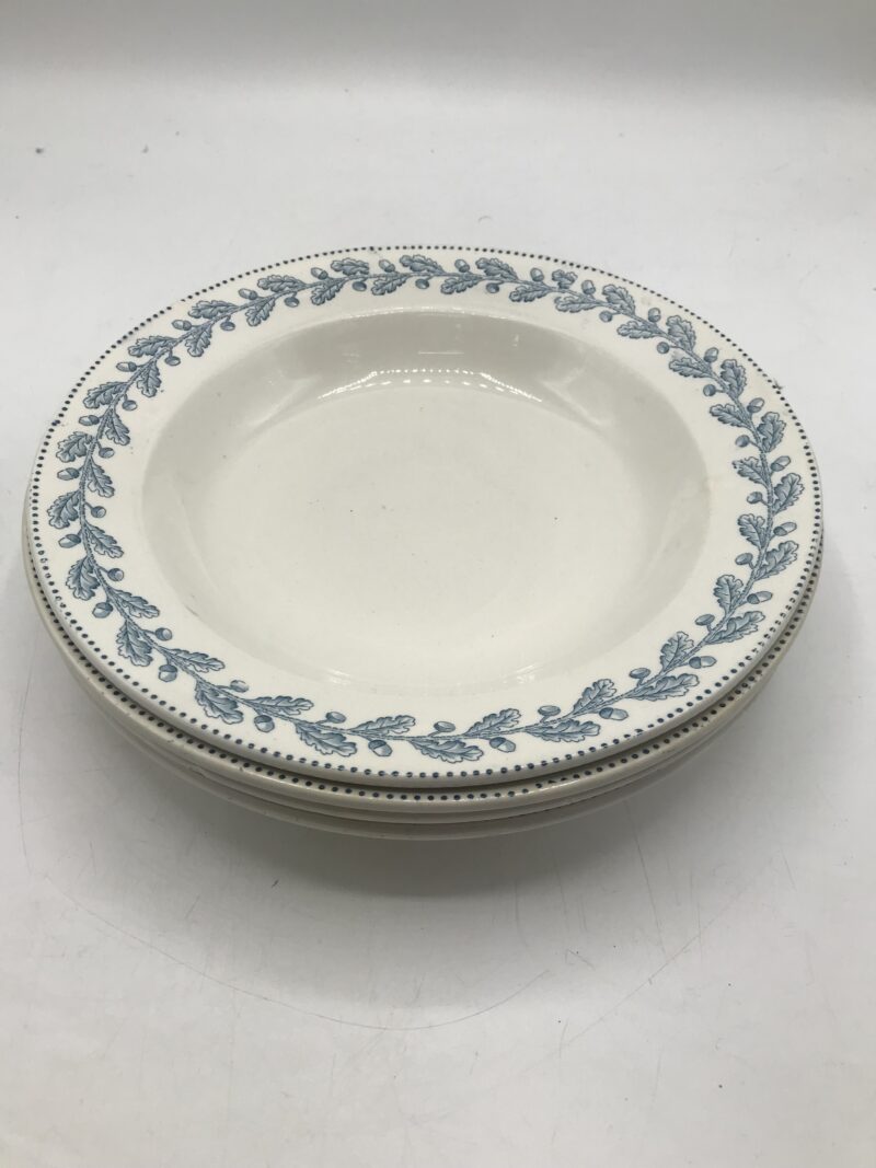 Lot de 4 assiettes creuses Sarreguemines "Chène" – Image 8