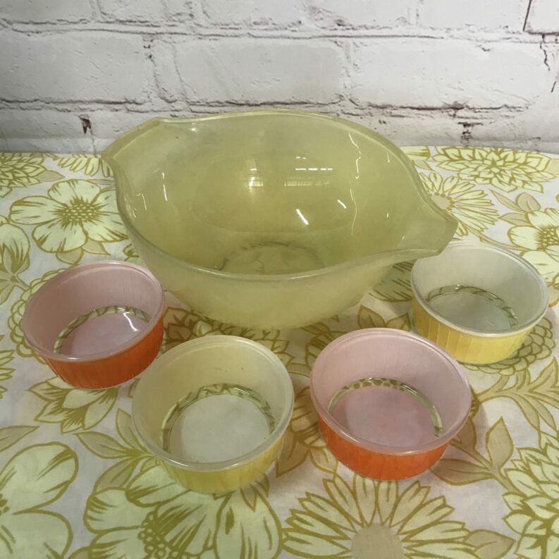 Bol Sedlex et ses ramequins Duralex