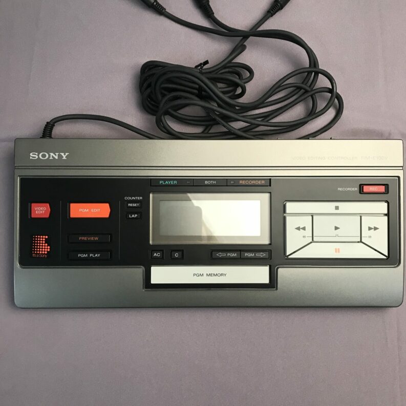 Contrôleur de Montage Vidéo RM-E100V