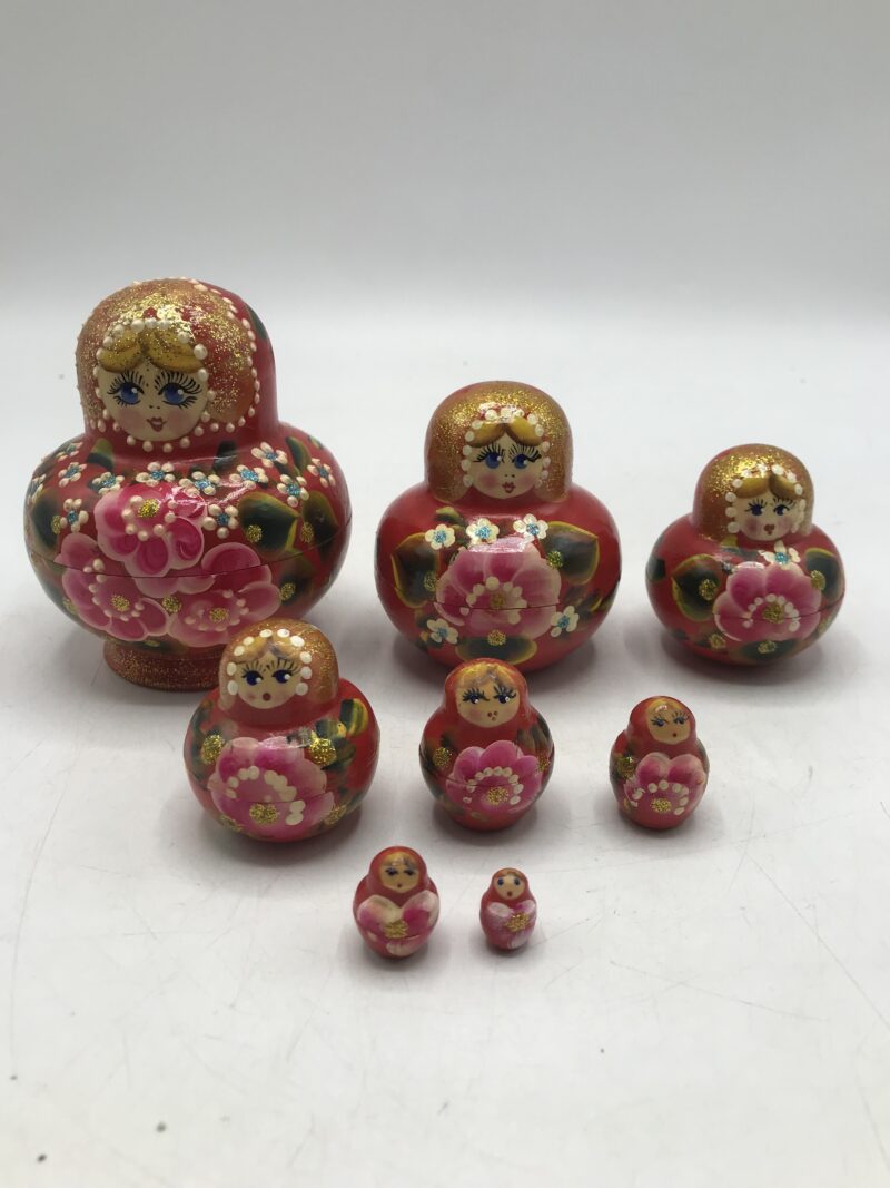 Matriochka Russe rouge – Image 3