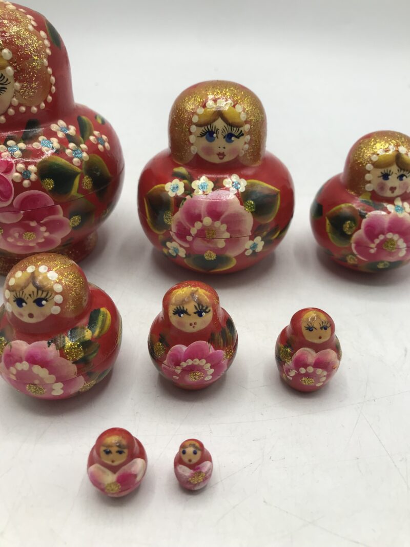 Matriochka Russe rouge – Image 7