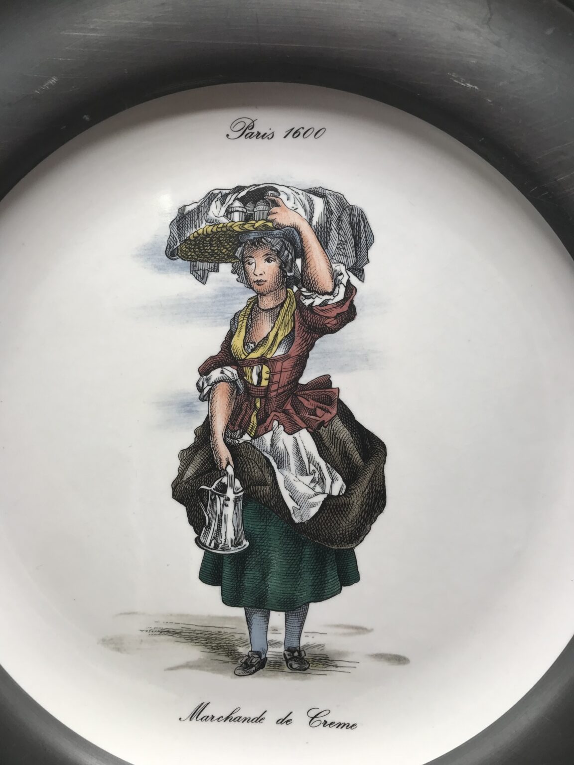 Assiette de Collection Yves Ducourtioux - Porcelaine De Limoges Mehun