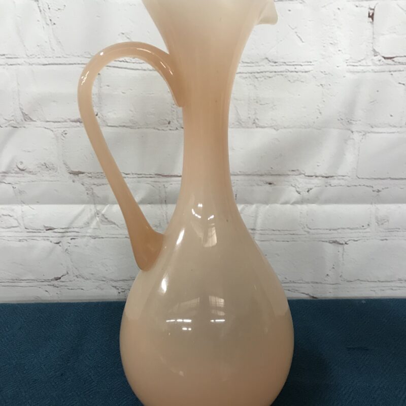 grand vase en rosaline vintage