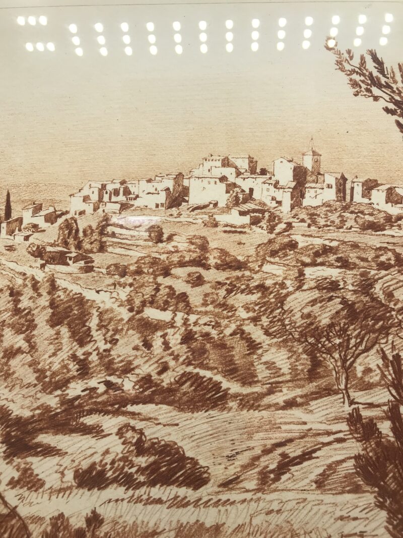 Gravure ancienne de MIMET par Maurice de Lambert – Image 5