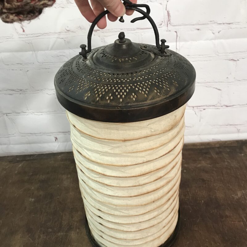 lanterne à bougie pliante ancienne Persian