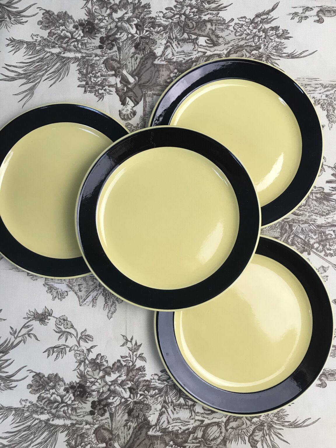 lot de 4 Assiettes à dessert en céramique blanc Becquet - Mr Scandinave