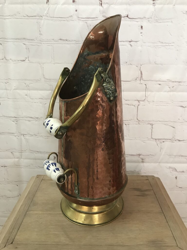 Seau à Charbon Métal Avec Couvercle Et Pelle - 5 Litres, Acier Revêtu, Pour BBQ Ou Décoration