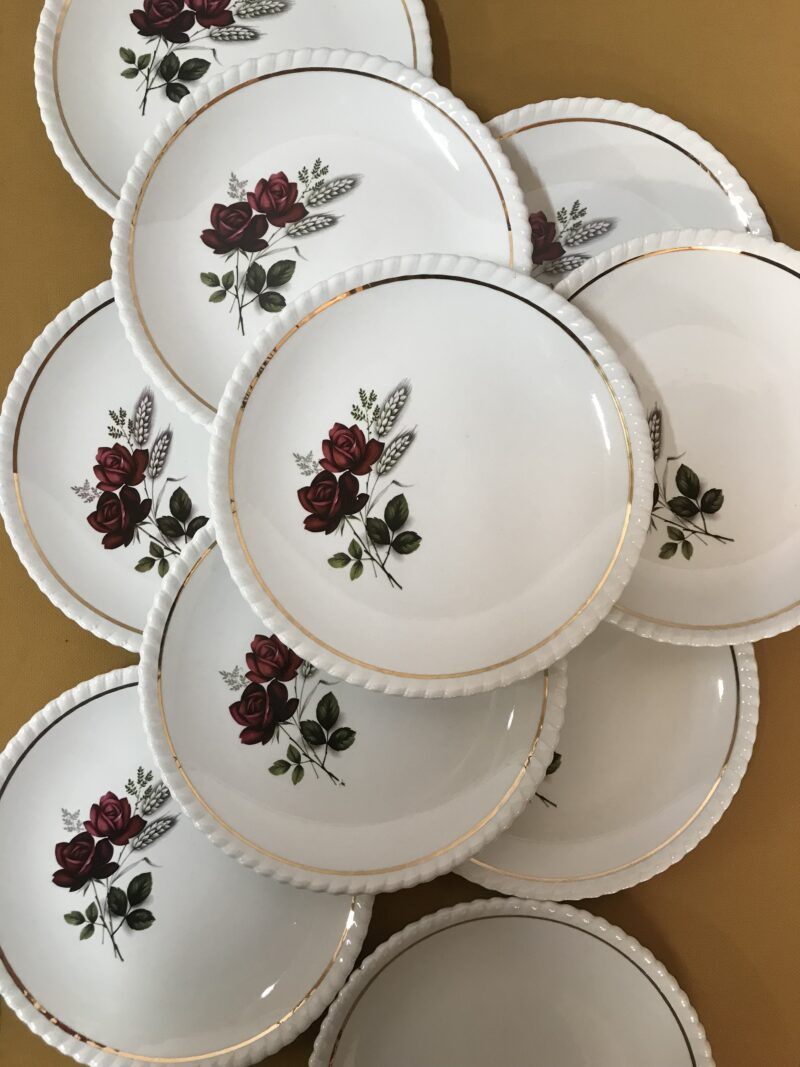 service de 12 assiettes Lunéville Badonviller