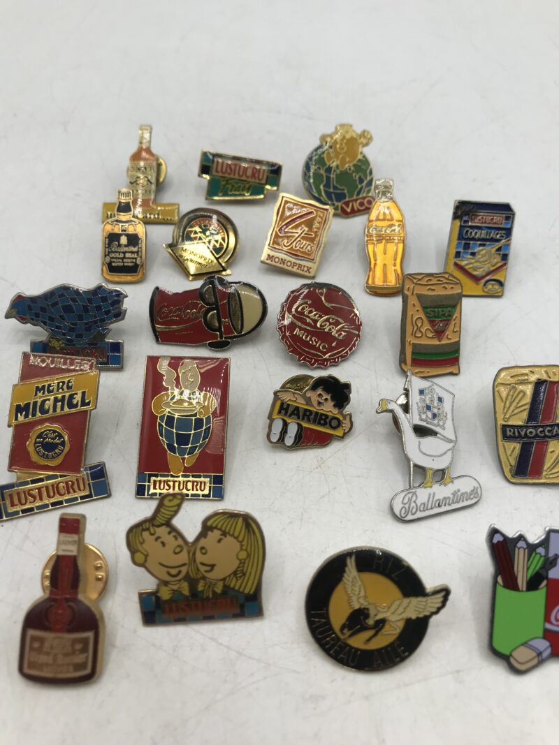 Collection de 21 pin's Lustucru Haribo Coca – Image 11