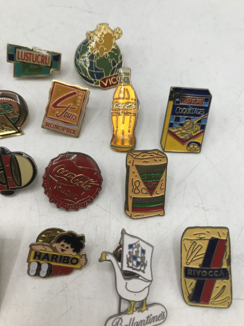 Collection de 21 pin's Lustucru Haribo Coca – Image 12