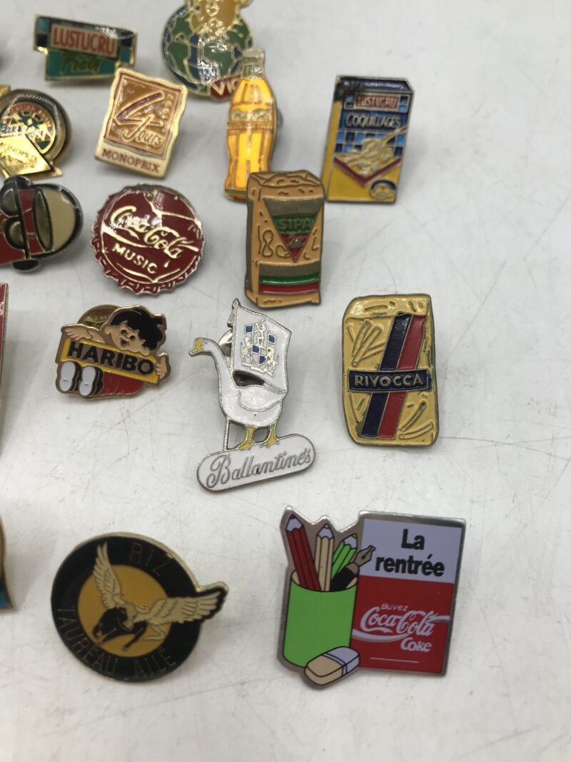 Collection de 21 pin's Lustucru Haribo Coca – Image 6