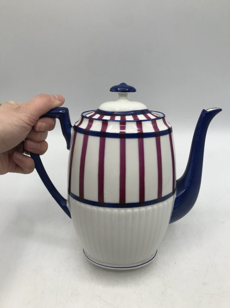 Duo théière et sucrier Porcelaine de Limoge P.L vintage – Image 7