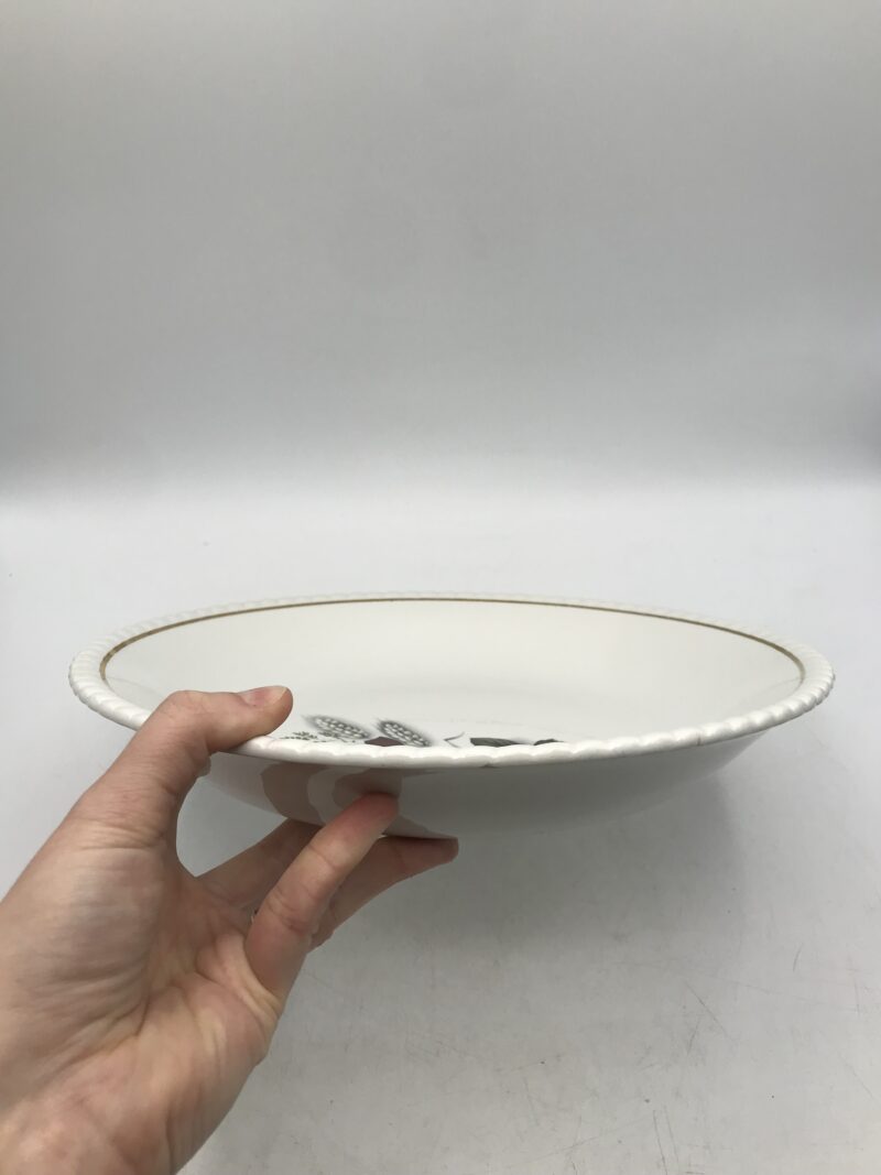 Lot de 2 plat ronds Lunéville Badonviller Fleurs – Image 6
