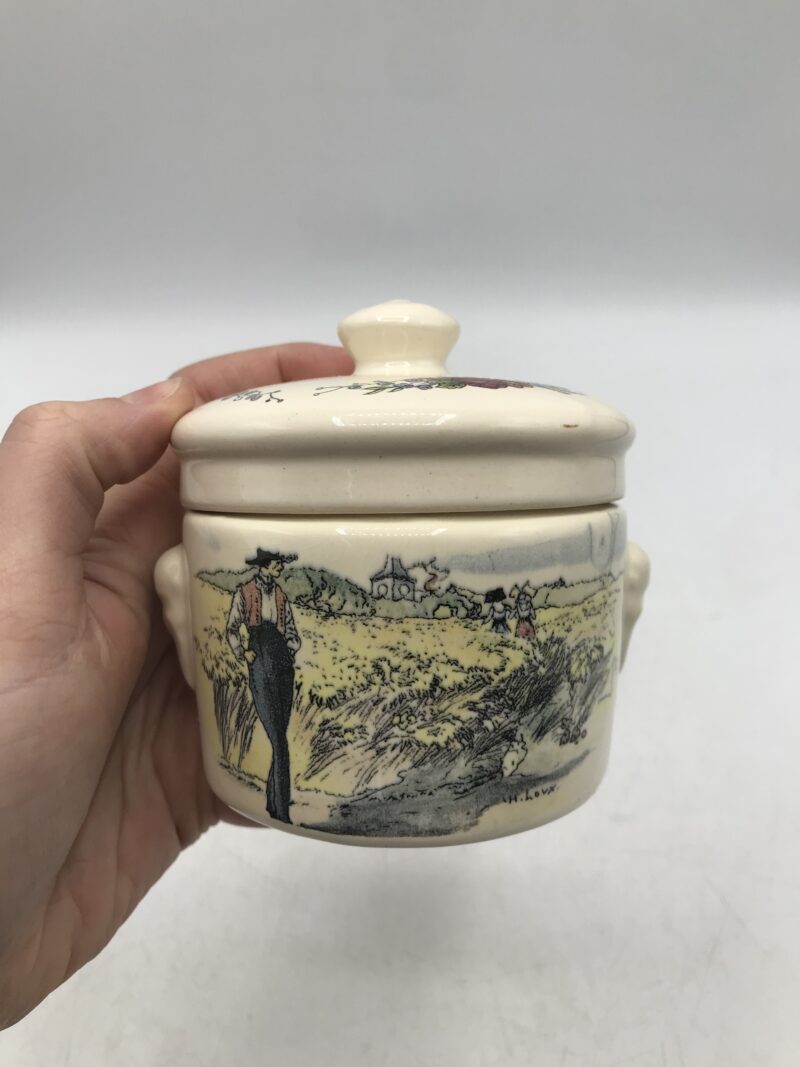 Lot de 4 pots céramique Sarreguemines Obernai – Image 10