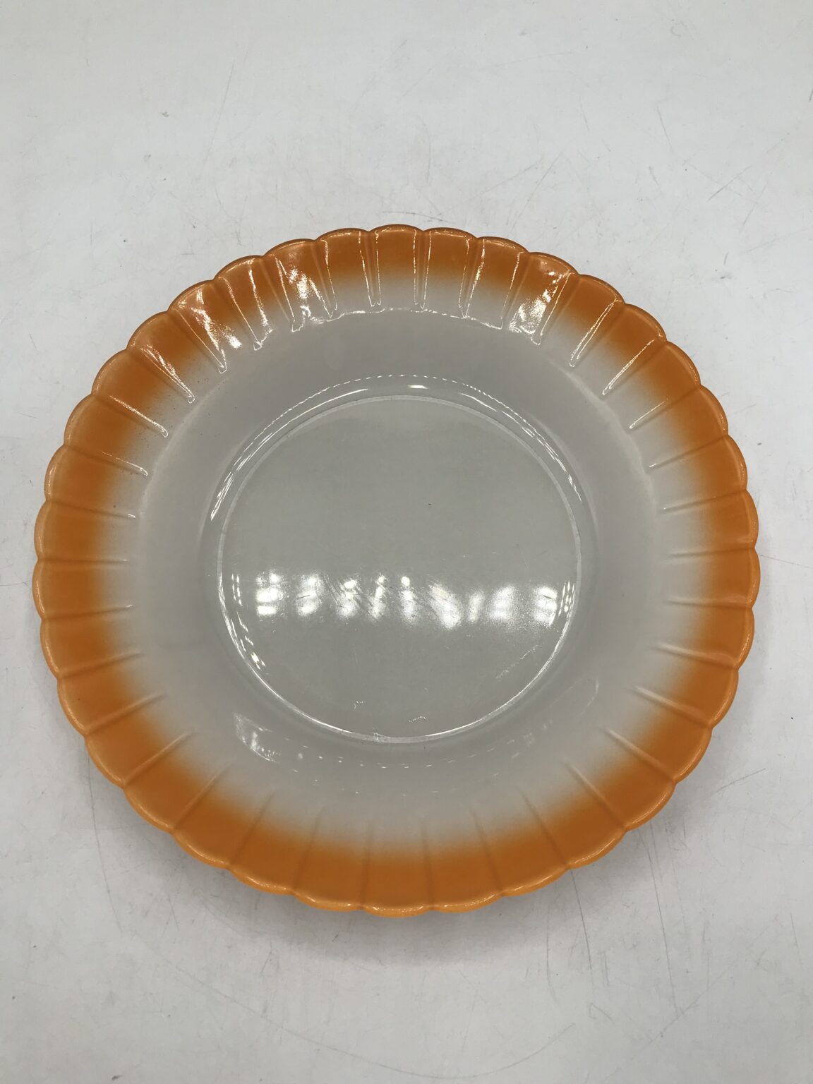 4 Tasses et soucoupes DURALEX verre fumé brun - Arts de la table