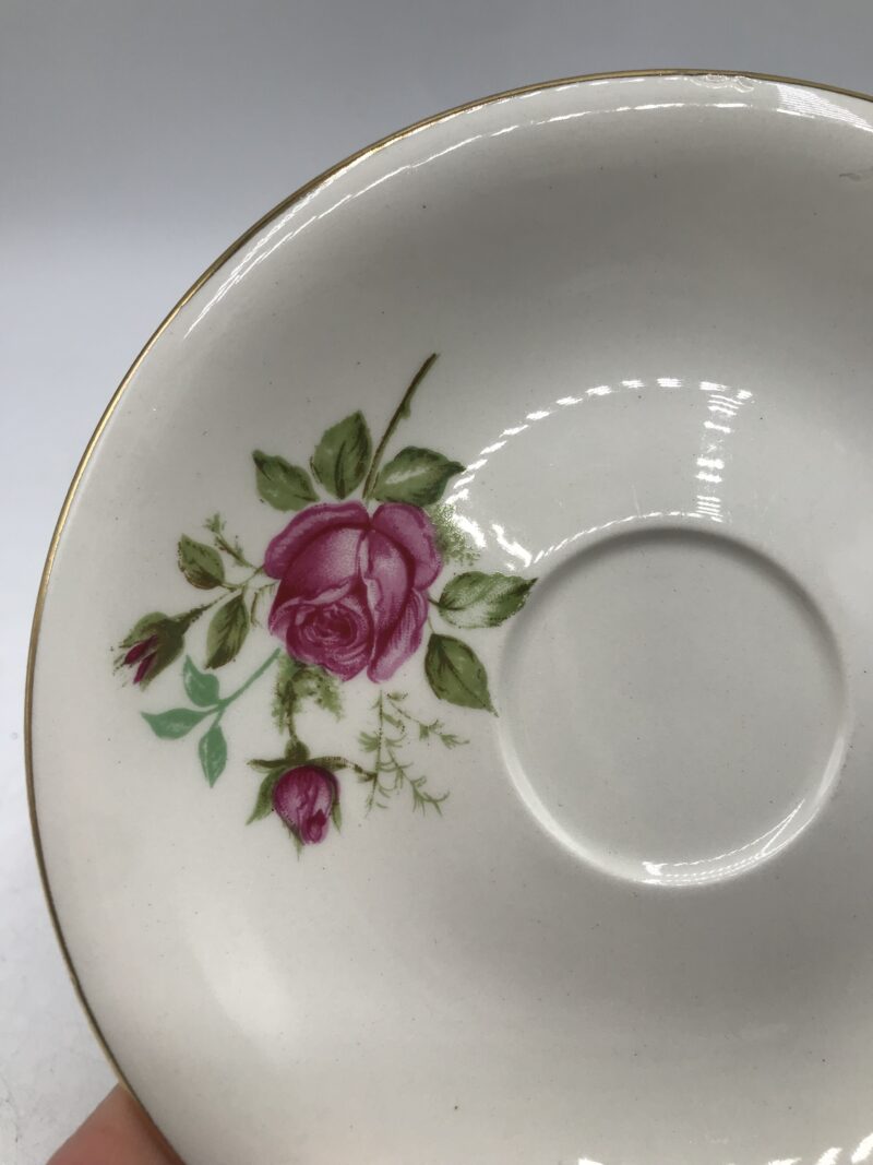 Lot de 5 sous tasses Gien – Image 5