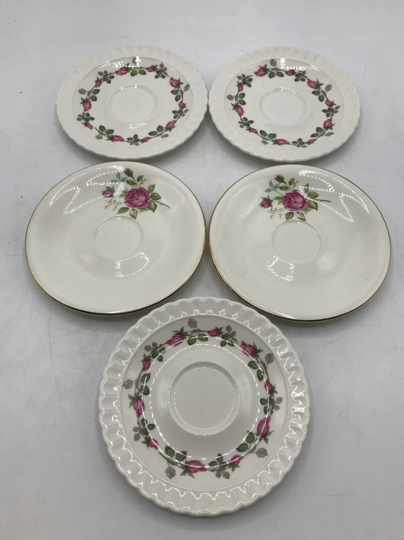 Lot de 5 sous tasses Gien – Image 9