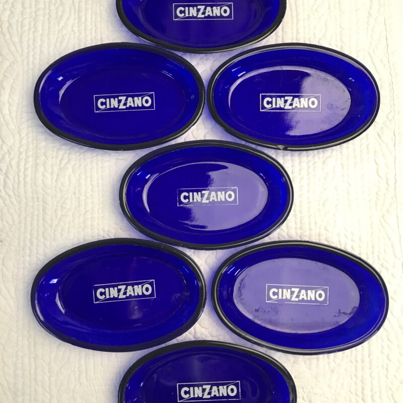 Lot de 7 cendrier Cinzano