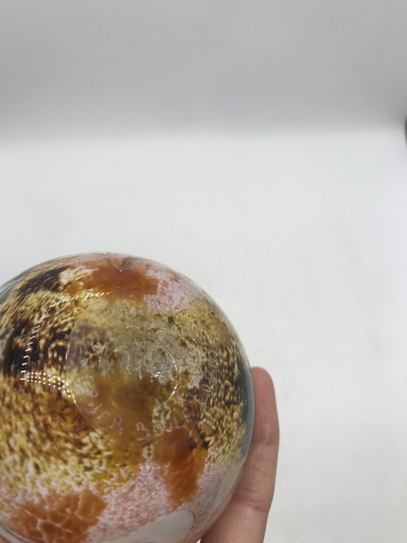 Petit vase soliflore signé Michèle Luzoro 1992 – Image 3