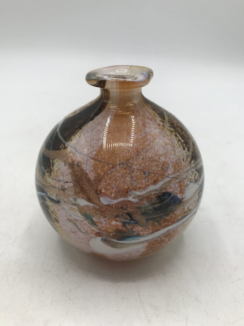 Petit vase soliflore signé Michèle Luzoro 1992 – Image 5