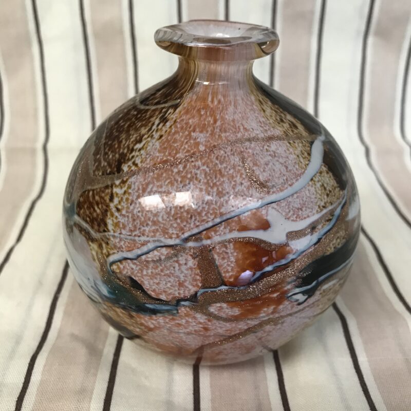 Petit vase soliflore signé Michèle Luzoro 1992