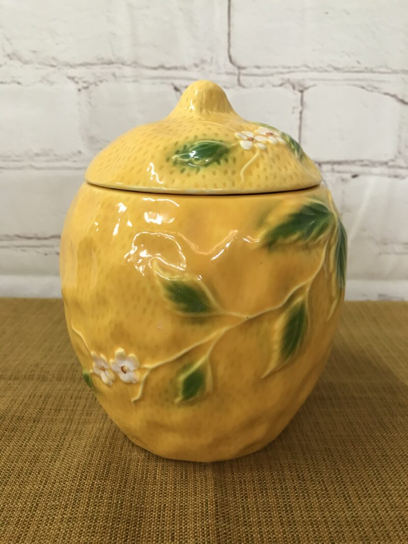 Pot bonbonnière citron